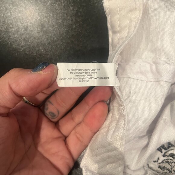 Bundle of Three White Claw Hard Seltzers Unisex White and Black Hats - Picture 4 of 6